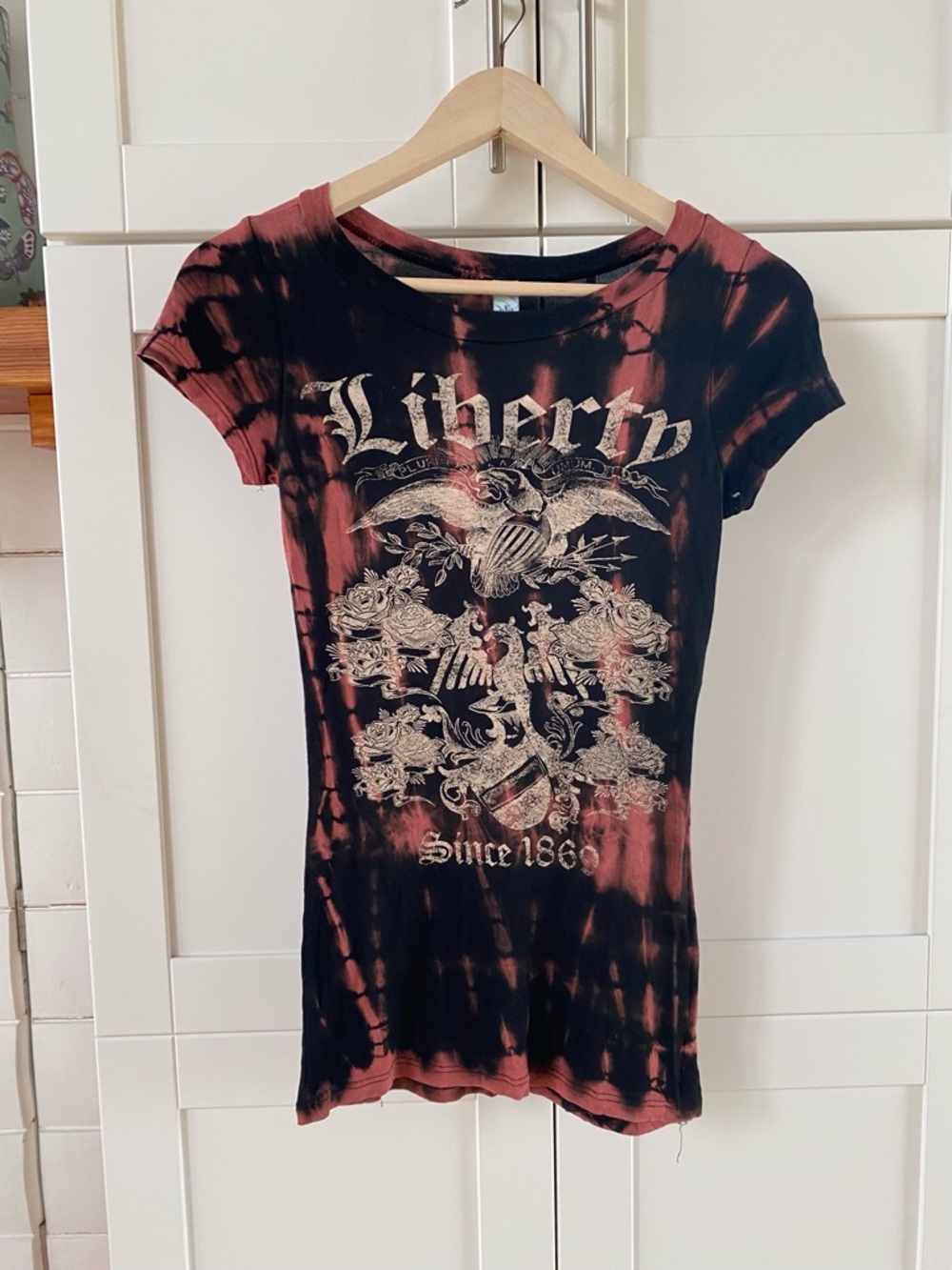 Jolie & Beau Liberty Eagle Tie Dye Shirt